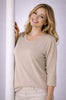 MAGLIA DONNA GAIA B GIROCOLLO MANICA LUNGA SPACCHI VISCOSA ART. 271