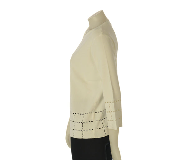 MAGLIA DONNA GAIA B. SCOLLO V MANICHE 3/4 VISCOSA ART. 264