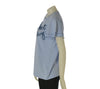 T-SHIRT DONNA GAIA B. GIROCOLLO MANICHE CORTE CAMPANA APPLICAZIONI COTONE ART. 127