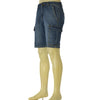 BERMUDA UOMO RIFLE DENIM TASCHE CARGO ELASTICIZZATO ART. RF414