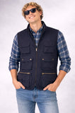 GILET GIUBBETTO UOMO CORONA ART. ROCKY MULTI TASCHE PESCATORE