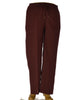 PANTALONE DONNA ELISA CASTELLI TAGLIE OVER ELASTICO TASCHE MISTO LINO ART. 18092