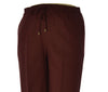 PANTALONE DONNA ELISA CASTELLI TAGLIE OVER ELASTICO TASCHE MISTO LINO ART. 18092