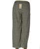 PANTALONE DONNA ELISA CASTELLI TAGLIE OVER PALAZZO FANTASIA TASCHE ZIP ART. 18080