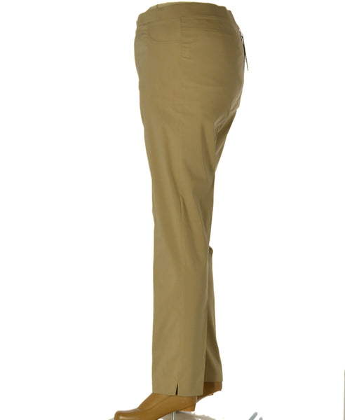 PANTALONE DONNA ELISA CASTELLI TAGLIE OVER ELASTICIZZATO GAMBA STRETTA ART. 18009