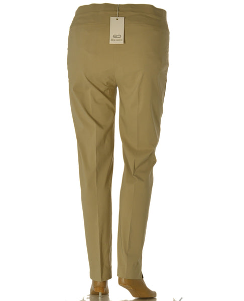 PANTALONE DONNA ELISA CASTELLI TAGLIE OVER ELASTICIZZATO GAMBA STRETTA ART. 18009