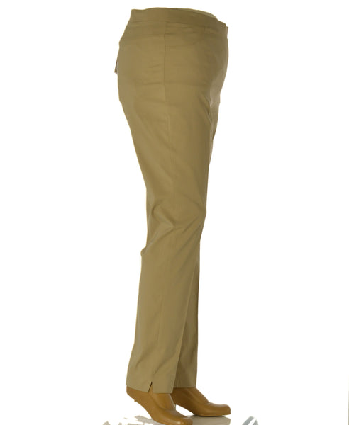 PANTALONE DONNA ELISA CASTELLI TAGLIE OVER ELASTICIZZATO GAMBA STRETTA ART. 18009