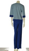 COMPLETO DONNA GABRIELLA ELEGANTE MAGLINA PANTALONE MAGLIA ART. PORTA
