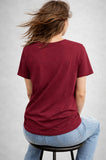 T-SHIRT  DONNA PURO COTONE IO DI PIU STAMPA GIROCOLLON ART IP0062