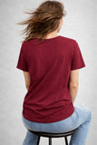 T-SHIRT DONNA LINEA IO DI PIU PURO COTONE MEZZA MANICA CON STRASSE  ARTIP0061T-SCHIRT