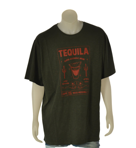 T-SHIRT UOMO MAXFORT TAGLIE OVER COTONE STAMPA ART. E2836