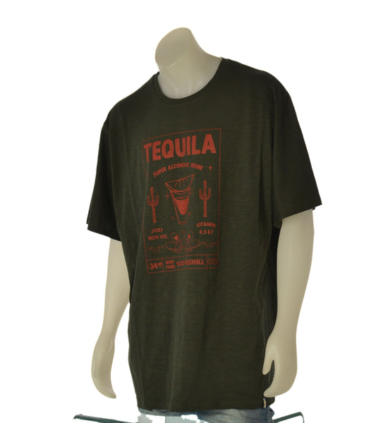 T-SHIRT UOMO MAXFORT TAGLIE OVER COTONE STAMPA ART. E2836