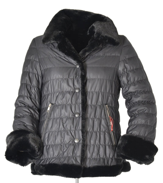 PELLICCIA ECOLOGICA REVERSIBILE DONNA TALENTI ART 568
