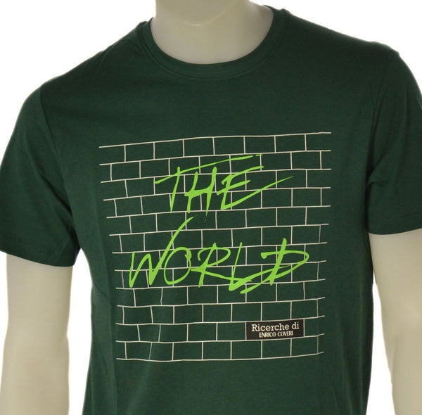 T-SHIRT UOMO COVERI JERSEY COTONE MANICA CORTA STAMPA ART. REC220