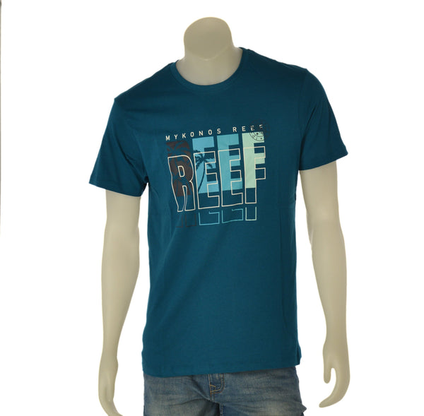 T-SHIRT UOMO COVERI MANICA CORTA GIROCOLLO STAMPA COTONE ART. REC218