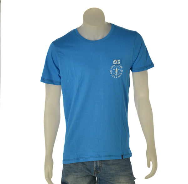 T-SHIRT UOMO AVIREX MANICA CORTA STAMPA JERSEY COTONE ART. AX0707