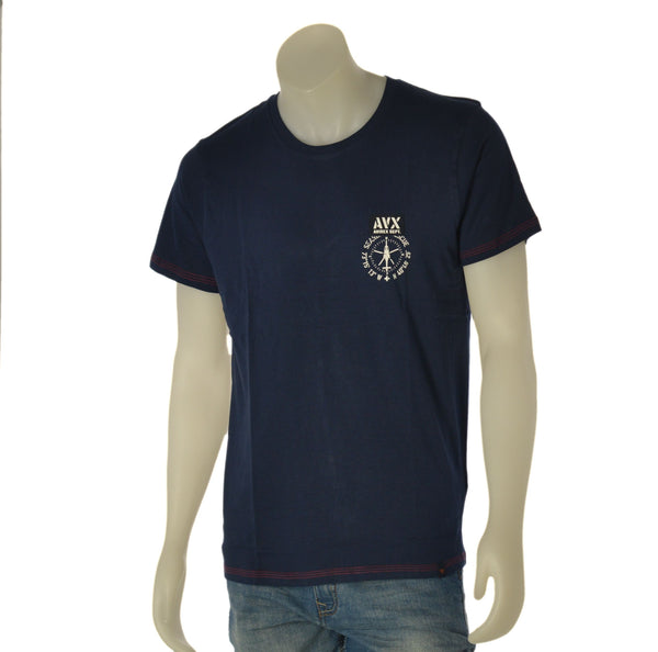 T-SHIRT UOMO AVIREX MANICA CORTA STAMPA JERSEY COTONE ART. AX0707