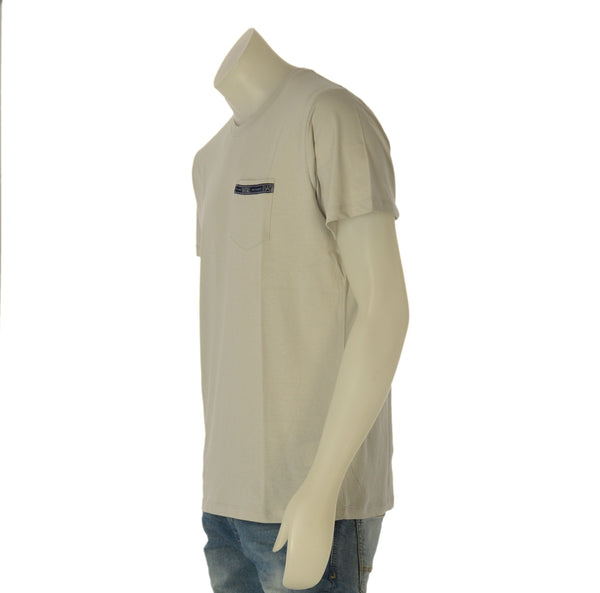 T-SHIRT UOMO BASILE MANICA CORTA TASCHINO JERSEY COTONE ART. BE0273