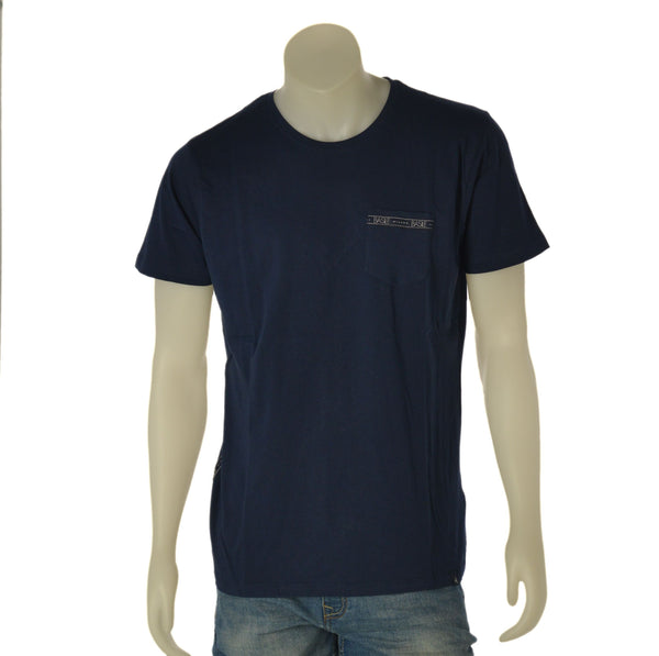 T-SHIRT UOMO BASILE MANICA CORTA TASCHINO JERSEY COTONE ART. BE0273
