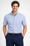 CAMICIA UOMO SEABARRIER PURO COTONE MEZZA MANICA TASCHINO ART NEW PUYOL