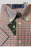 CAMICIA UOMO SEABARRIER PURO COTONE MEZZA MANICA TASCHINO ART NEW PUYOL