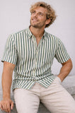 CAMICIA ELLE LELE MISTO LINO COTONE TASCHINO E MEZZE MANICHE ART TANGERI FREGULAR