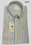 CAMICIA ELLE LELE MISTO LINO COTONE TASCHINO E MEZZE MANICHE ART TANGERI FREGULAR