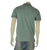 POLO UOMO RIFLE COTONE BOTTONI COLLETTO RIGHE MEZZA MANICA ART.RFP251