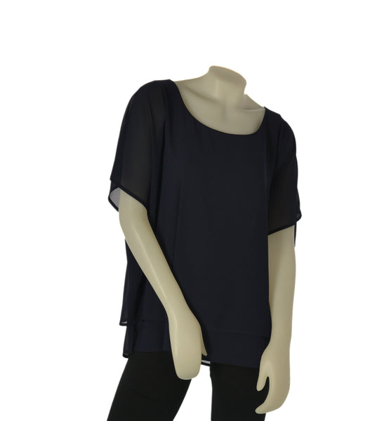 CASACCA DONNA ELISA CASTELLI CONFORMATA ELEGANTE GIROCOLLO MANICA SCESA SPACCHETTI ART.140013