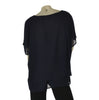 CASACCA DONNA ELISA CASTELLI CONFORMATA ELEGANTE GIROCOLLO MANICA SCESA SPACCHETTI ART.140013