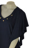 T-SHIRT DONNA ELISA CASTELLI CONFORMATA GIROCOLLO MANICA SCESA APPLICAZIONE SPACCHETTI ART.140024