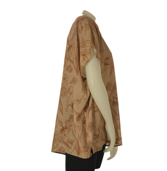 CASACCA DONNA ELISA CASTELLI CONFORMATA SCOLLO MANICA SCESA FANTASIA SPACCHETTI LEGGERA ART.140011