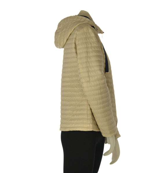GIUBBINO DONNA MIRELLA ZIP CAPPUCCIO TASCHE LAVORATO ART.BAM BAM