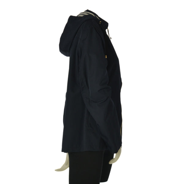 GIUBBINO DONNA CHIARA ORO ZIP TASCHE CAPPUCCIO ART.SOLE26