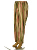 PANTALONI DONNA ELISA CASTELLI CONFORMATI ELASTICO FANTASIA LARGHI MORBIDI LEGGERI ART.18093