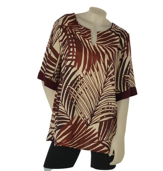 CASACCA DONNA BARBARELLA CONFORMATA SCOLLO MEZZA MANICA FANTASIA LEGGERA ART.1047