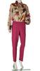 PANTALONE DONNA ELEGANTE ZIP STRETTO MARCA EDAS ART.TIMBRU