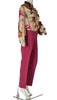 PANTALONE DONNA ELEGANTE ZIP STRETTO MARCA EDAS ART.TIMBRU
