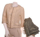 GIACCA BOLERO DONNA PIZZO MACRAME COTONE MARIA BELLENTANI 6903