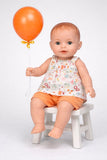 COMPLETO NEONATA ZIPPY COTONE CANOTTA FANTASIA PANTALONCINO ELASTICO COLORATO ART.ZBGAP0602-26007