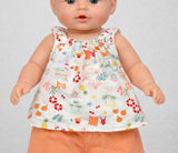 COMPLETO NEONATA ZIPPY COTONE CANOTTA FANTASIA PANTALONCINO ELASTICO COLORATO ART.ZBGAP0602-26007