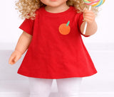 T-SHIRT NEONATA ZIPPY COTONE GIROCOLLO BOTTONE MEZZA MANICA STAMPA STONDATA AR.ZBGAP0303-26013