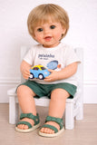 COMPLETO NEONATO ZIPPY COTONE GIROCOLLO AUTOMATICI MEZZA MANICA STAMPA PANTALONCINO ELASTICO COULISSE COLORATO ART.ZBBAP0602-26008