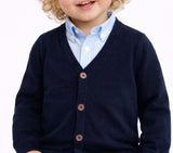 CARDIGAN NEONATO ZIPPY SCOLLO BOTTONI POLSINI FASCIA ART.ZBBAP0201-24027