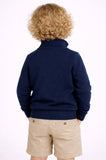 CARDIGAN BAMBINO ZIPPY ZIPCOLLETTO POLSINI FASCIA ART.ZKBAP0201-24044