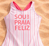 COSTUME RAGAZZA ZIPPY INTERO SPALLINE INCROCIO RIGHE FANTASIA FODERATO ART.ZKGAP0704-26003
