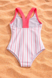 COSTUME RAGAZZA ZIPPY INTERO SPALLINE INCROCIO RIGHE FANTASIA FODERATO ART.ZKGAP0704-26003