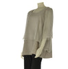 CASACCA DONNA GIGLIOROSSO CONFORMATA ELEGANTE GIROCOLLO TRE QUAERTI VOILE ART.26076