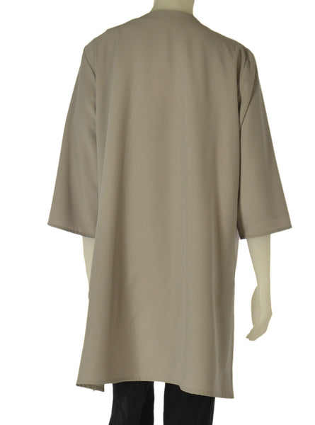 SPOLVERINO DONNA GIGLIOROSSO ELEGANTE GIROCOLLO BOTTONE TRE QUARTI LUNGO ART.26069