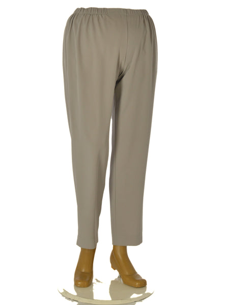 PANTALONI DONNA GIGLIOROSSO CONFORMATO ELEGANTE ELASTICO MORBIDO SPACCHETTO ART.26090